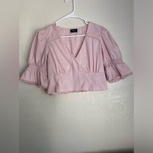 Pink Women's Top by [Brand] size‎ L